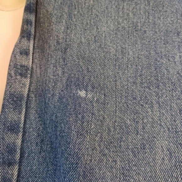 Men’s Eddie Bauer 48x32 Relaxed Fit Medium Wash Blue Premium Denim Jeans - Picture 8 of 8